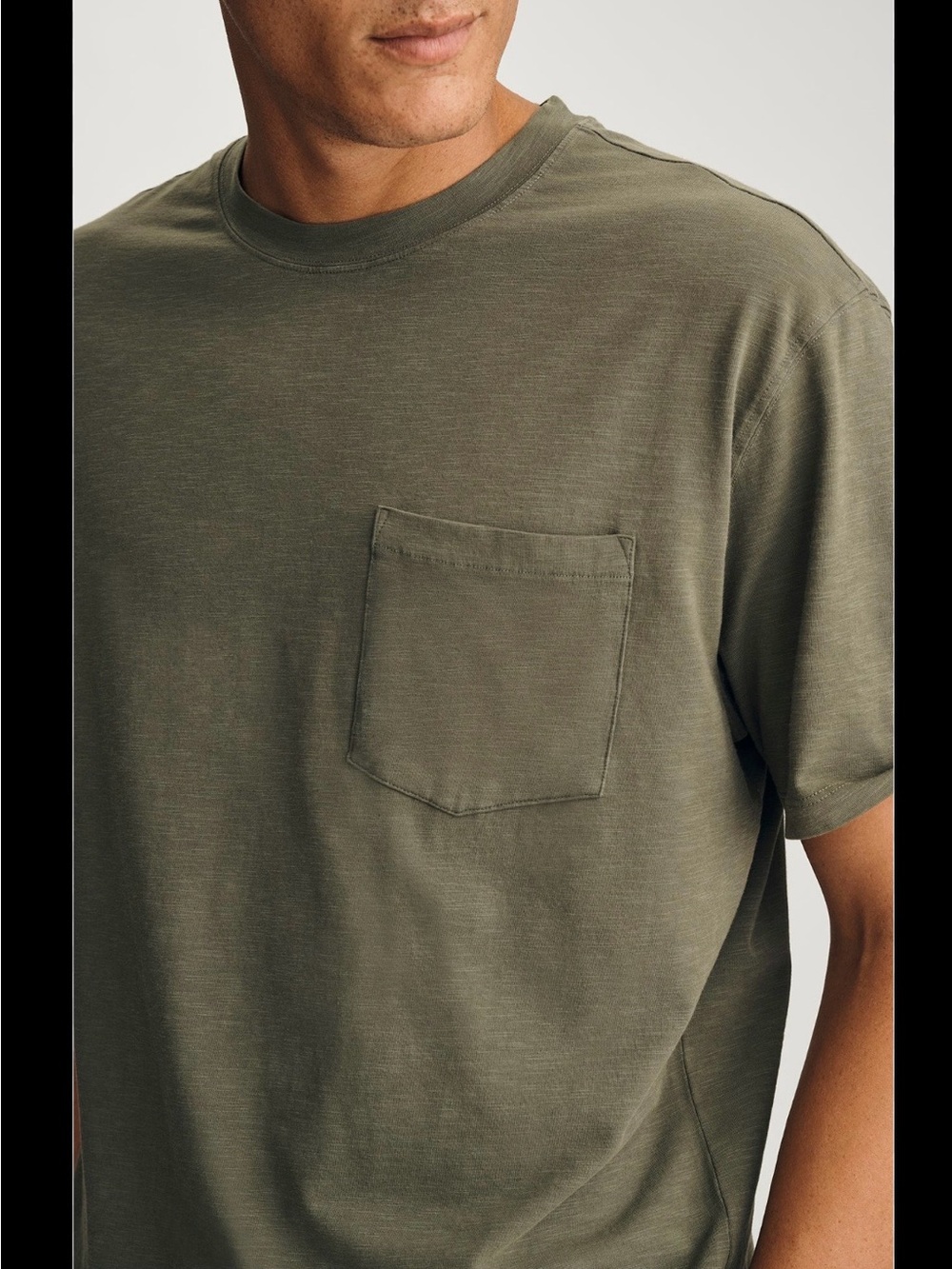 RedHead Men's Short Sleeve Pocket Tee in Olive